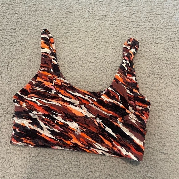 Lululemon Lunar New Year Align Reversible Bra *Light Support, A/B Cup Tiger Tide - Picture 2 of 7